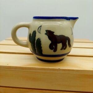 Coyote Stoneware Mexican Pottery Mexico Cactus